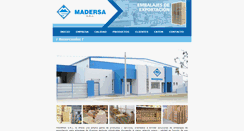 Desktop Screenshot of madersa.com